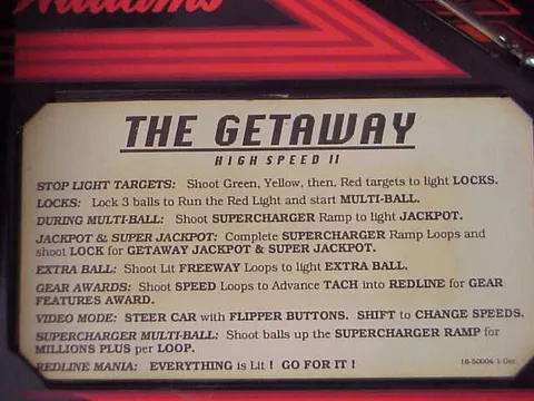 Instruction Card