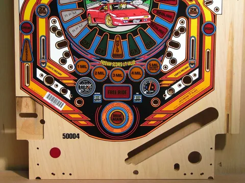 2nd Version Blank Playfield - Bottom*