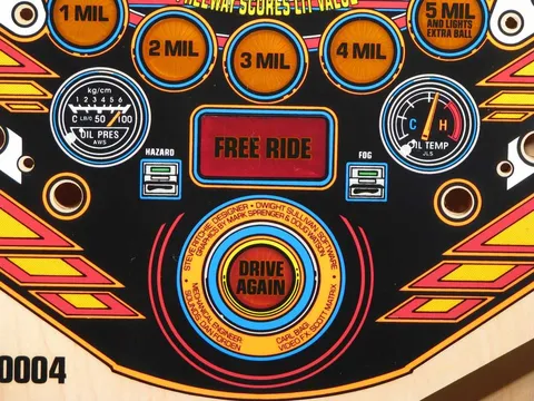 2nd Version Blank Playfield - Detail*