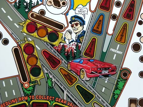 2nd Version Blank Playfield - Detail*