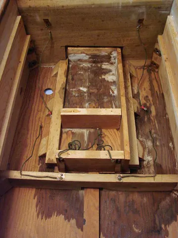 Inside Cabinet - Battery Drawer in Place*