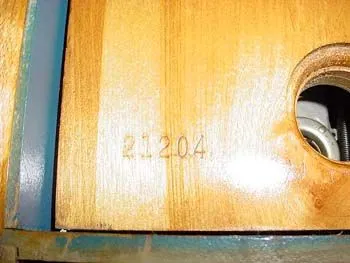 Playfield Serial Number*