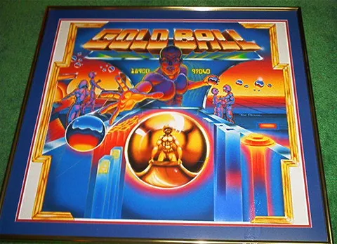 Original Backglass Artwork*
