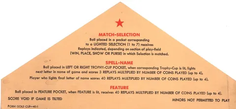 Instruction Card - 1 Ball