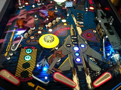 Illuminated Lower Playfield