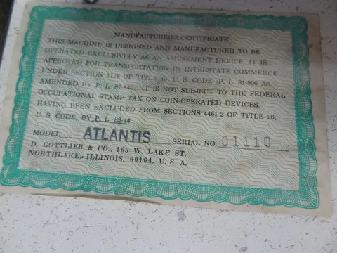 Early Production Serial Number*