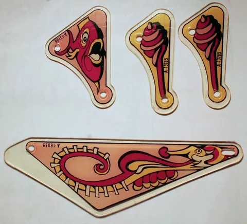 Playfield Plastics - Right Side