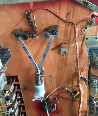 Under Playfield - Flipper Linkage