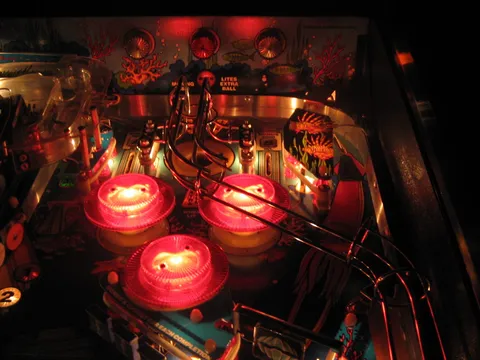 Illuminated Upper Right Playfield
