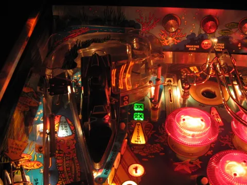 Illuminated Upper Left Playfield