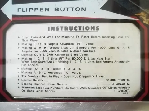 Instruction Card