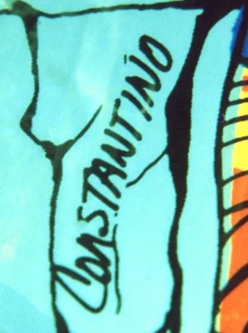 Artist Signature on Backglass