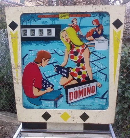 Backglass with Modified Score Reels*