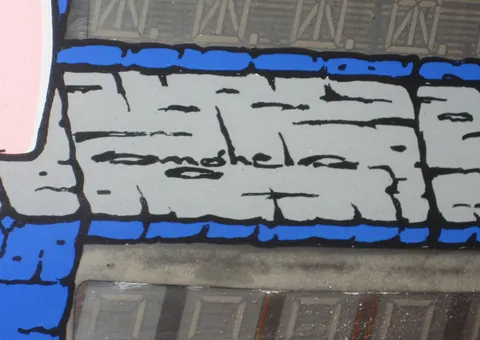 Artist Signature on Backglass