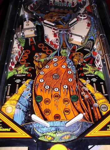 Stripped Playfield