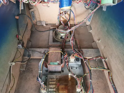 Inside Cabinet - Rear