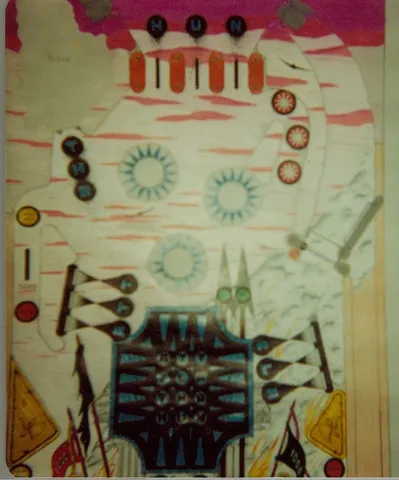 Original Playfield Artwork - Upper*