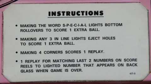 Instruction Card