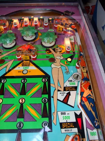 Illuminated Upper Right Playfield