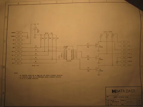 Magnet Control Board Schematic