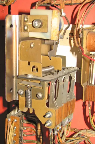 Inside Backbox Door - Tilt Relay