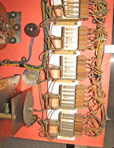 Inside Backbox Door - Relays