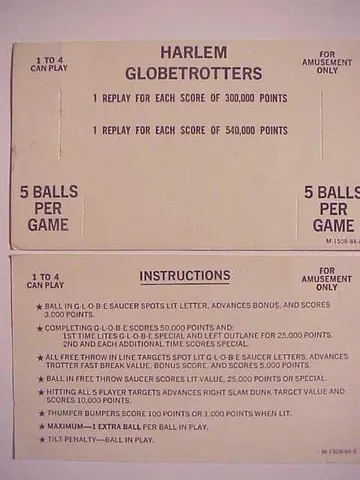 Instruction Card