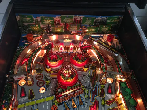 Illuminated Upper Playfield