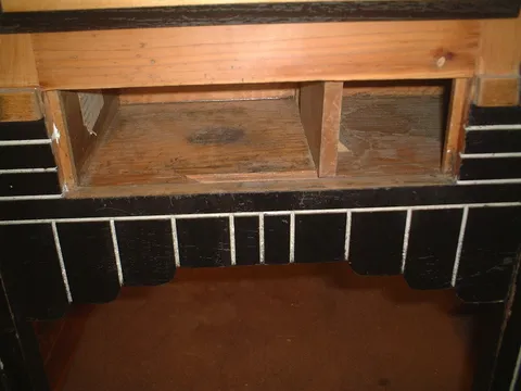 Cash Box and Recording Tape Compartments