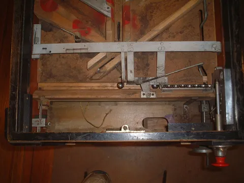 Score Reel and Tape Units Removed
