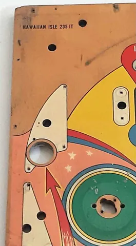 NOS Playfield - Model Number
