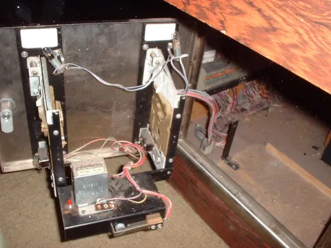 Inside Coin Door