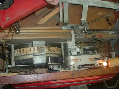 Score Reel and Ticket Unit - Top