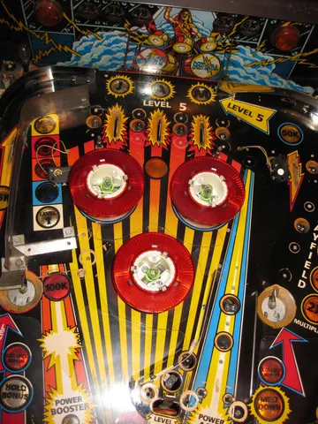 Partially Stripped Upper Playfield