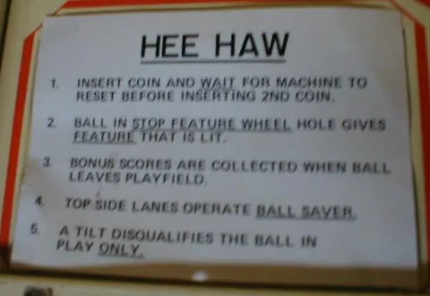 Instruction Card