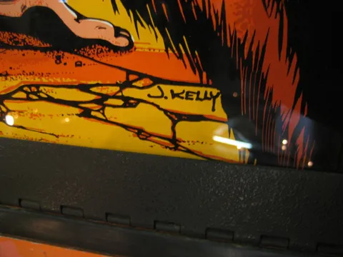 Backglass - Artist Signature