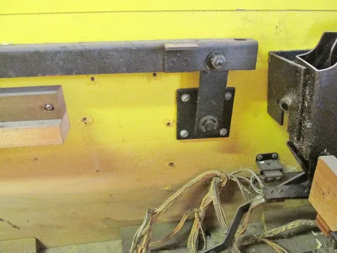 Inside Cabinet - Right Side Bump Rail - Detail*