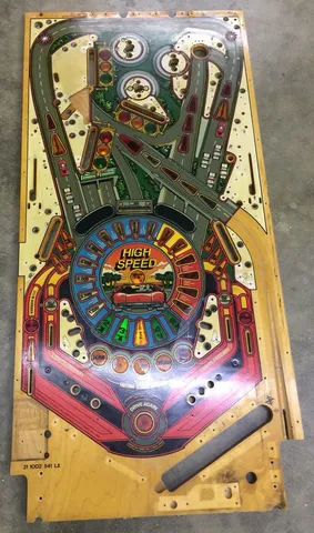 Stripped Playfield