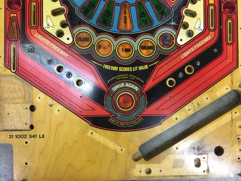 Stripped Lower Playfield