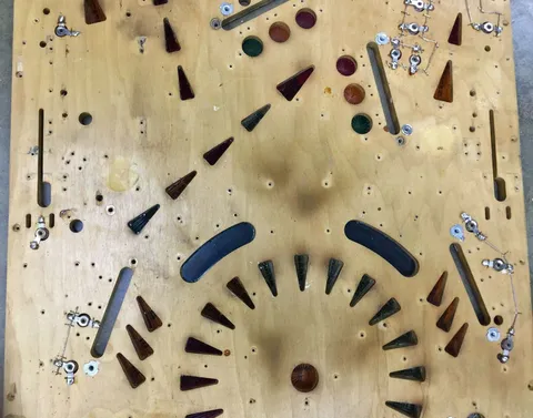 Stripped Playfield - Middle Reverse
