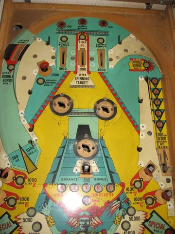 Stripped Upper Playfield