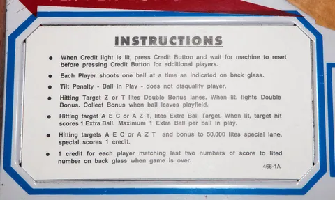 Instruction Card