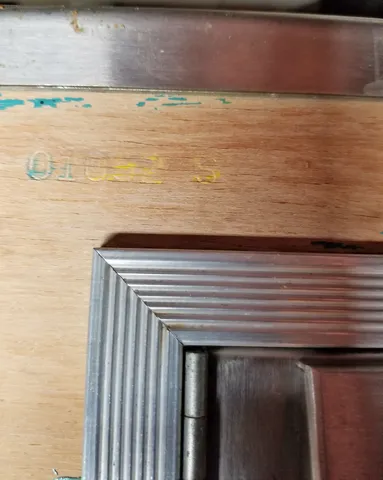 Sample Game - Cabinet - Serial Number