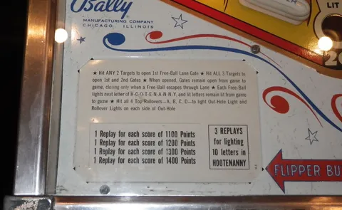 Instruction and Score Card - Replay Mode