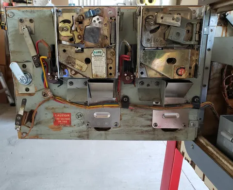 Inside Coin Door*