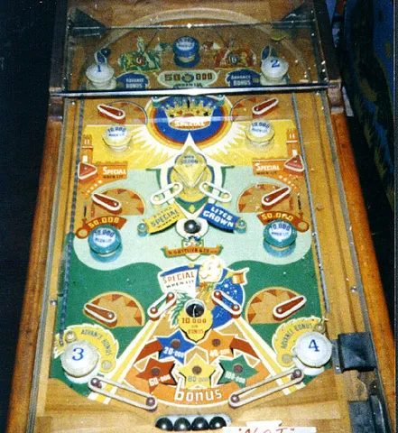 Rolldown Playfield*