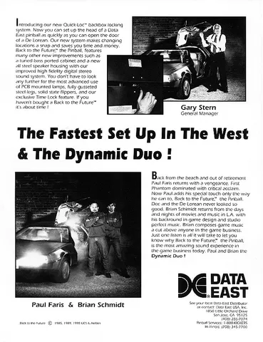 Flyer, Back
