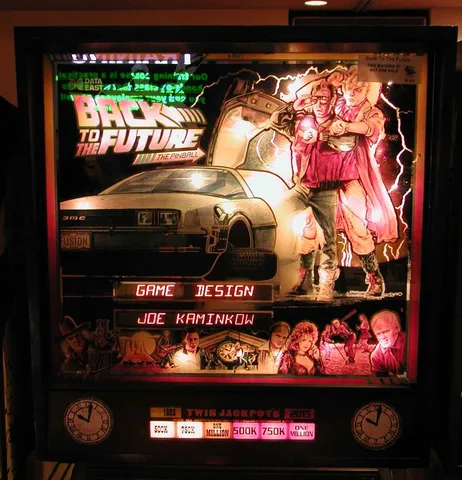 Illuminated Backglass