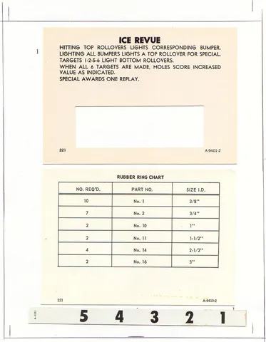 Production Game Instruction Cards (4 outlanes)*