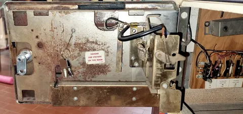 Inside Coin Door*